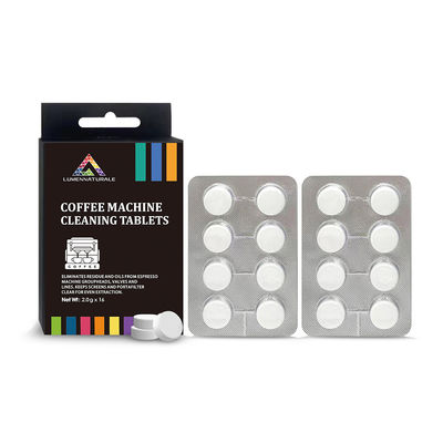 活性成分含有量 50%~80% カフェマシン用片用クリーニング錠 2g 16tab