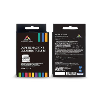 活性成分含有量 50%~80% カフェマシン用片用クリーニング錠 2g 16tab