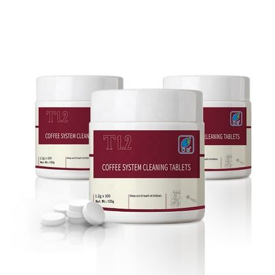 カフェマシン用脱皮錠 迅速溶解 50% 活性成分含有量