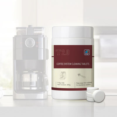 全季節コーヒーシステムクリーニング錠剤 50%~70% 2g コーヒー残留物を簡単に除去します